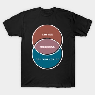 Stranger Things - Coffee & Contemplation Venn Diagram T-Shirt